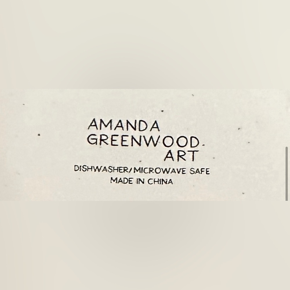 Amanda Greenwood Luxe Inspired Large 20 oz Coffee/Tea Mug NWT - Picture 3 of 3